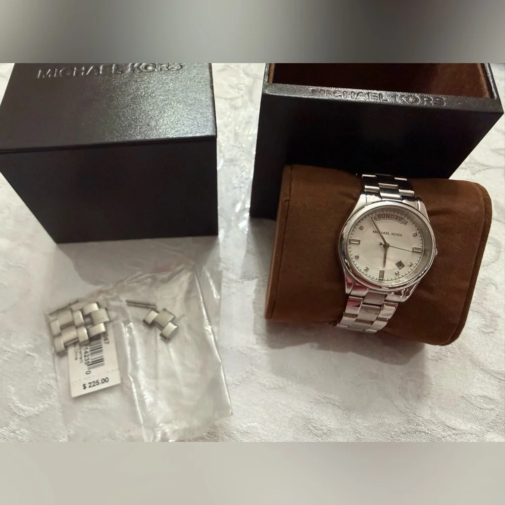 Michael Kors Colette Silver MK6067